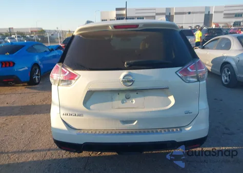 2015 Nissan Rogue Sl из США, поврежденный, VIN 5N1AT2MT4FC839647